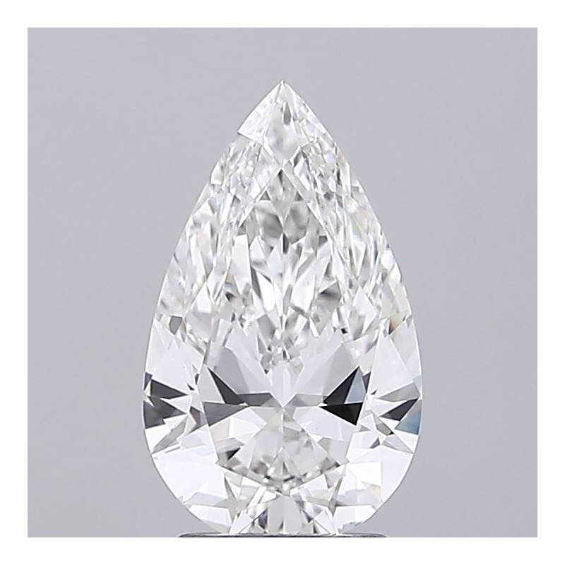 Diament laboratoryjny bezbarwny szlif gruszkowy, 2.21ct, VVS2, F, IGI LG729548737