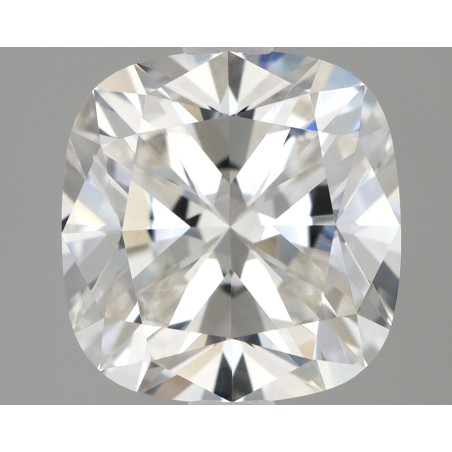Diament laboratoryjny bezbarwny szlif poduszkowy brylantowy, 2.06ct, VVS2, F, IGI LG530221628