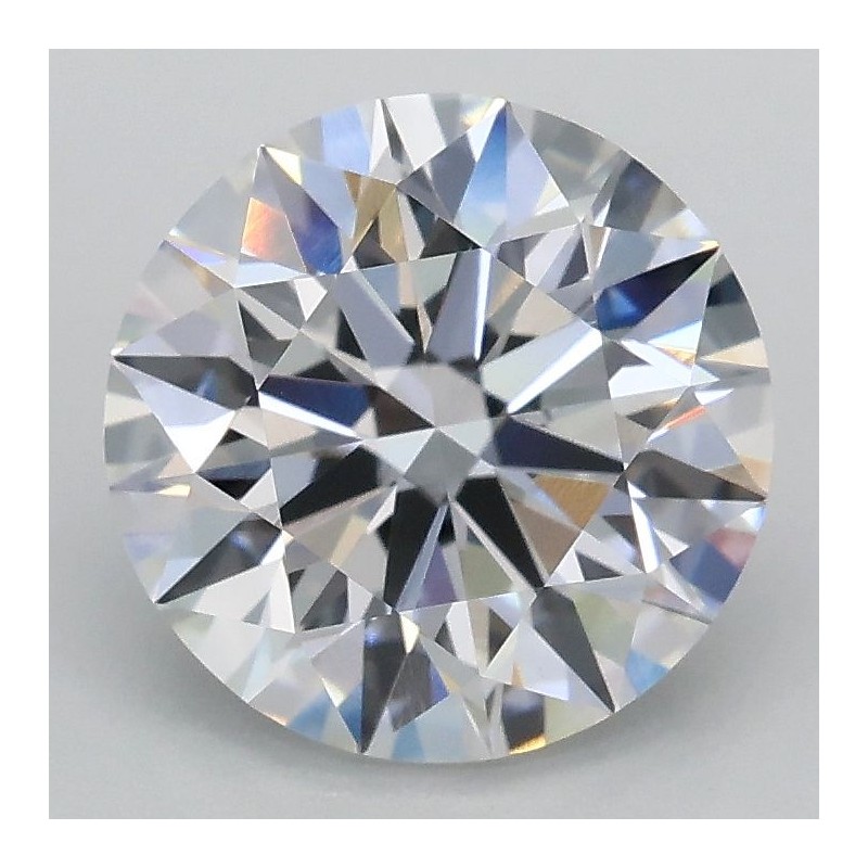 Diament laboratoryjny bezbarwny szlif okrągły, 2.06ct, VVS2, D, IGI LG727588726