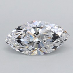 Diament laboratoryjny bezbarwny markiza, 1.57ct, VVS2, D, IGI LG739537880