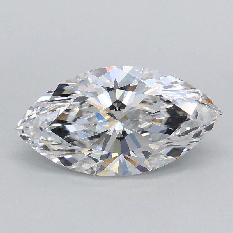 Diament laboratoryjny bezbarwny markiza, 1.57ct, VVS2, D, IGI LG739537880