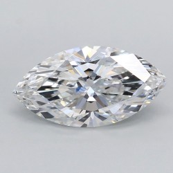 Diament laboratoryjny bezbarwny markiza, 1.58ct, VVS2, D, IGI LG739537892