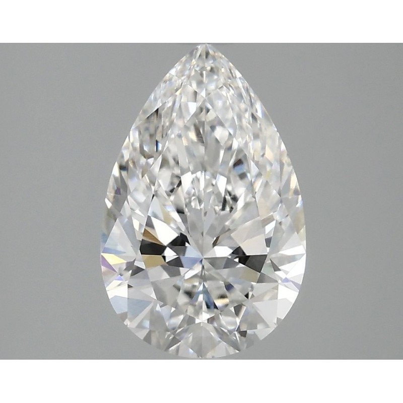Diament laboratoryjny bezbarwny szlif gruszkowy, 2.05ct, VVS2, D, IGI LG746543621