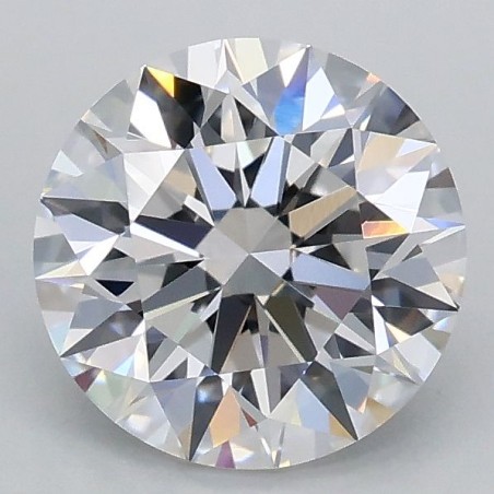 Diament laboratoryjny bezbarwny szlif okrągły, 1.27ct, VVS2, D, IGI LG666403797