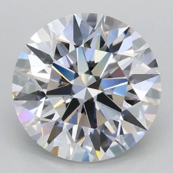 Diament laboratoryjny bezbarwny szlif okrągły, 2.08ct, VVS2, D, IGI LG733581792