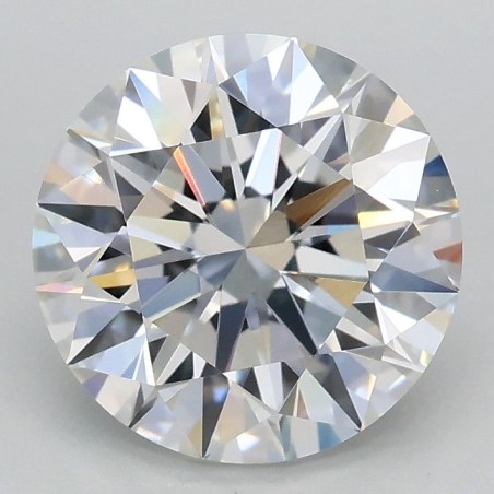 Diament laboratoryjny bezbarwny szlif okrągły, 2.06ct, VVS2, D, IGI LG733581785