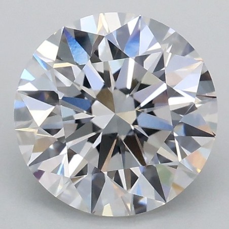 Diament laboratoryjny bezbarwny szlif okrągły, 1.59ct, VVS2, D, IGI LG706520061