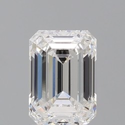 Diament laboratoryjny bezbarwny szlif szmaragdowy, 2.09ct, VVS2, E, IGI LG741532071