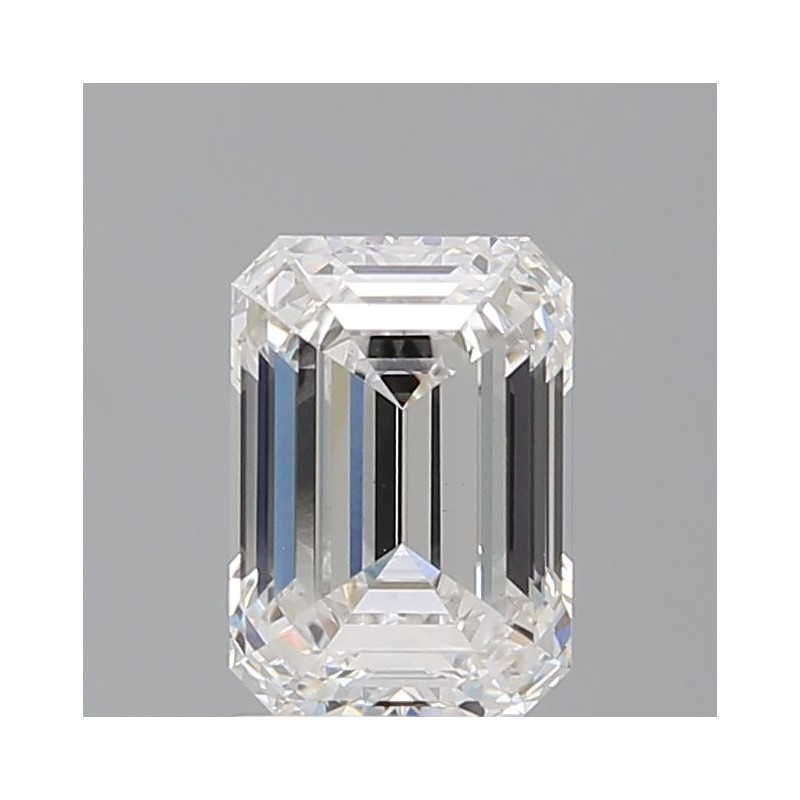 Diament laboratoryjny bezbarwny szlif szmaragdowy, 2.09ct, VVS2, E, IGI LG741532071