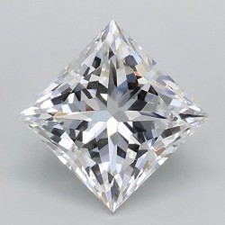 Diament laboratoryjny bezbarwny szlif princess, 1.01ct, VVS2, D, IGI LG724530177