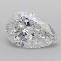 Diament laboratoryjny bezbarwny szlif gruszkowy, 1.04ct, VVS2, D, IGI LG633473740