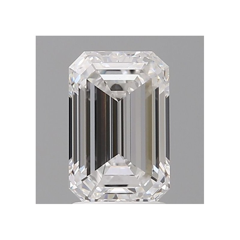 Diament laboratoryjny bezbarwny szlif szmaragdowy, 2.07ct, VVS2, D, IGI LG741532037