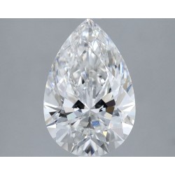 Diament laboratoryjny bezbarwny szlif gruszkowy, 2.29ct, VVS2, F, IGI LG566393596