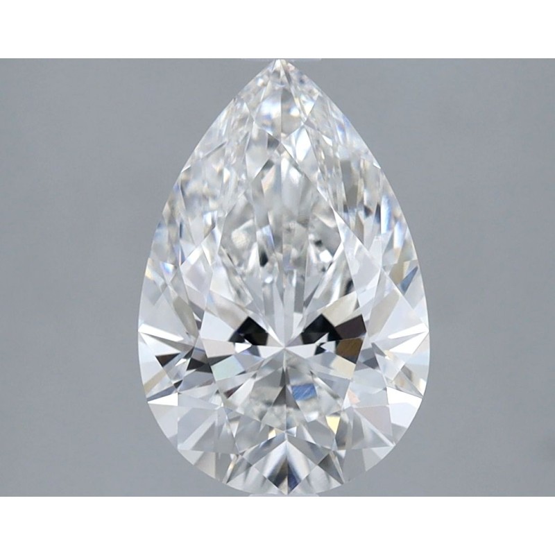 Diament laboratoryjny bezbarwny szlif gruszkowy, 2.29ct, VVS2, F, IGI LG566393596