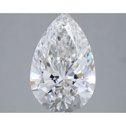 Diament laboratoryjny bezbarwny szlif gruszkowy, 2.22ct, VVS2, F, IGI LG573387395