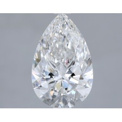 Diament laboratoryjny bezbarwny szlif gruszkowy, 1.52ct, VVS2, F, IGI LG625446902