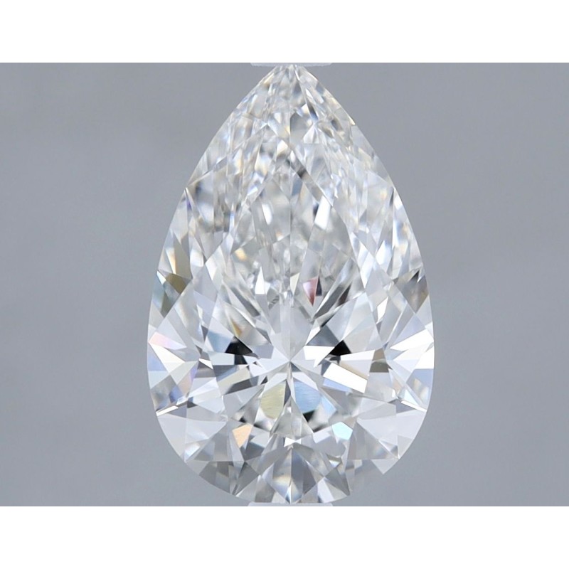 Diament laboratoryjny bezbarwny szlif gruszkowy, 1.52ct, VVS2, F, IGI LG625446902