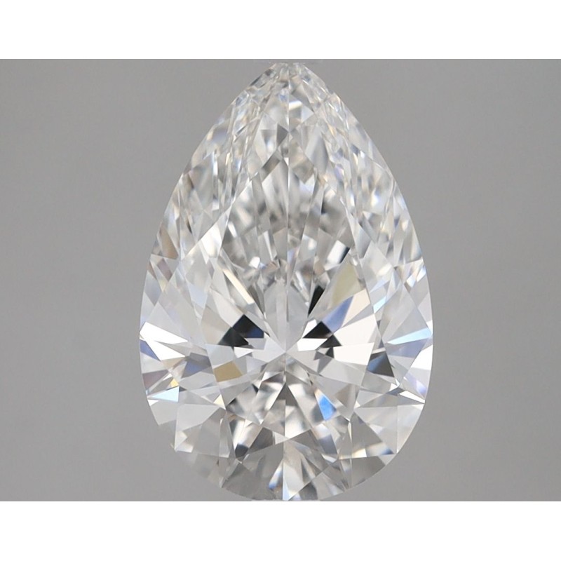 Diament laboratoryjny bezbarwny szlif gruszkowy, 2.55ct, VVS2, F, IGI LG559268466
