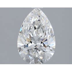 Diament laboratoryjny bezbarwny szlif gruszkowy, 1.59ct, VVS2, F, IGI LG573387312