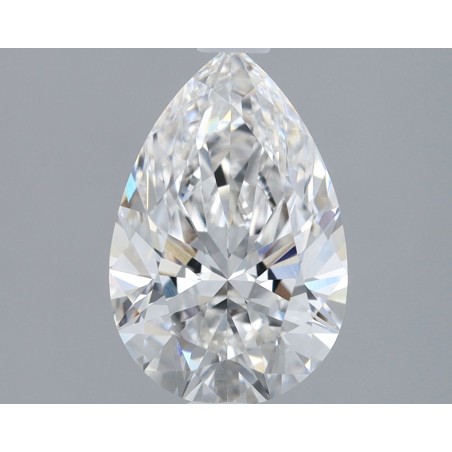 Diament laboratoryjny bezbarwny szlif gruszkowy, 1.59ct, VVS2, F, IGI LG573387312