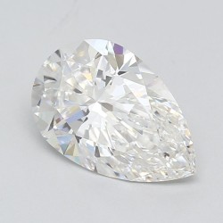 Diament laboratoryjny bezbarwny szlif gruszkowy, 2.75ct, VVS2, F, IGI LG633473767