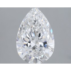 Diament laboratoryjny bezbarwny szlif gruszkowy, 2.08ct, VVS2, F, IGI LG579369385