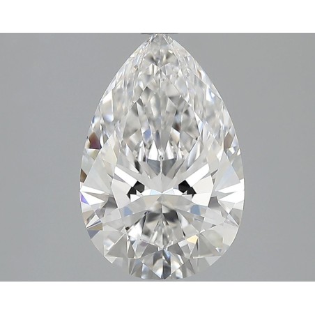 Diament laboratoryjny bezbarwny szlif gruszkowy, 2.38ct, VVS2, F, IGI LG541270183