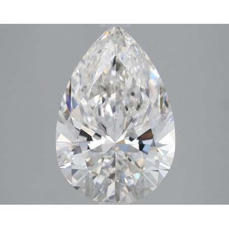 Diament laboratoryjny bezbarwny szlif gruszkowy, 2.2ct, VVS2, F, IGI LG541269850