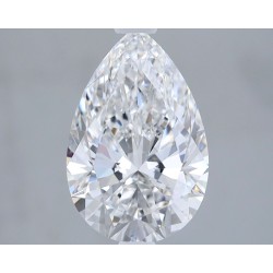 Diament laboratoryjny bezbarwny szlif gruszkowy, 2.06ct, VVS2, F, IGI LG579369381