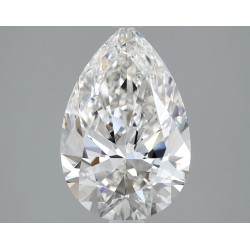 Diament laboratoryjny bezbarwny szlif gruszkowy, 2.31ct, VVS2, F, IGI LG541269869