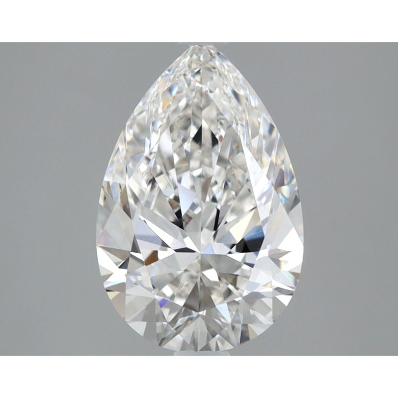Diament laboratoryjny bezbarwny szlif gruszkowy, 2.31ct, VVS2, F, IGI LG541269869