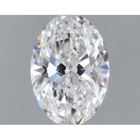 Diament laboratoryjny bezbarwny szlif owalny, 1.23ct, IF, E, IGI LG722505404