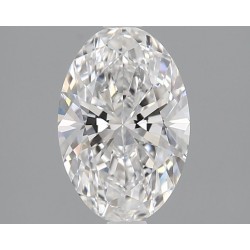 Diament laboratoryjny bezbarwny szlif owalny, 1.31ct, VVS2, D, IGI LG736503063