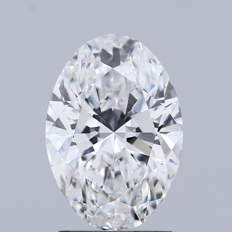 Diament laboratoryjny bezbarwny szlif owalny, 2.03ct, VVS2, D, IGI LG742522805