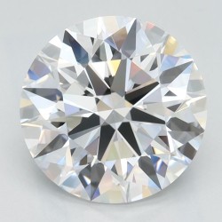 Diament laboratoryjny bezbarwny szlif okrągły, 2.72ct, IF, D, IGI LG715598536