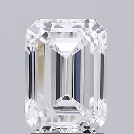 Diament laboratoryjny bezbarwny szlif szmaragdowy, 2.06ct, VVS1, D, IGI LG735505826