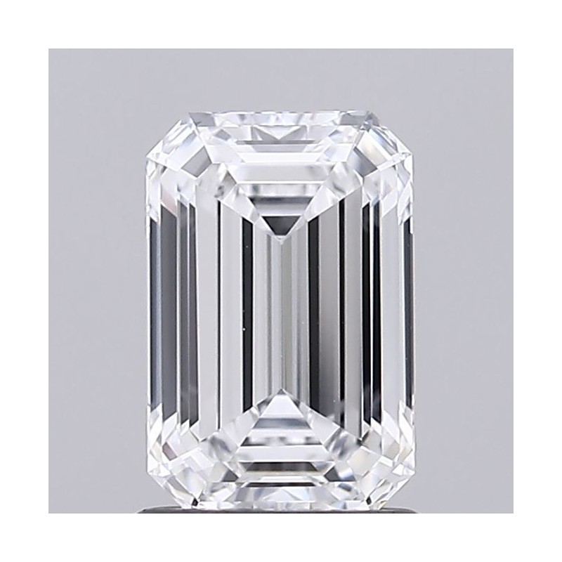 Diament laboratoryjny bezbarwny szlif szmaragdowy, 1.36ct, VVS2, D, IGI LG738515647