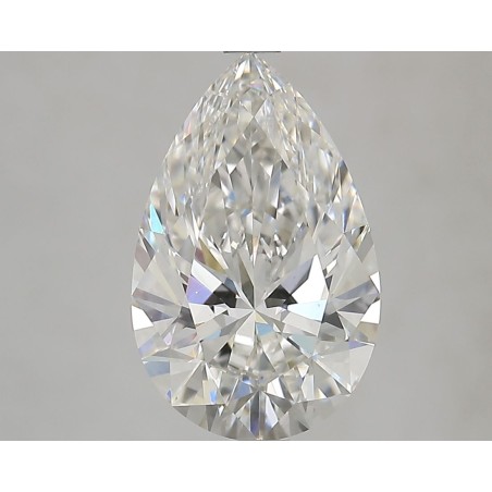 Diament laboratoryjny bezbarwny szlif gruszkowy, 2.3ct, VVS2, F, IGI LG530221865