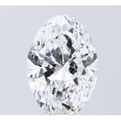 Diament laboratoryjny bezbarwny szlif owalny, 2.58ct, VVS2, D, IGI LG741581540