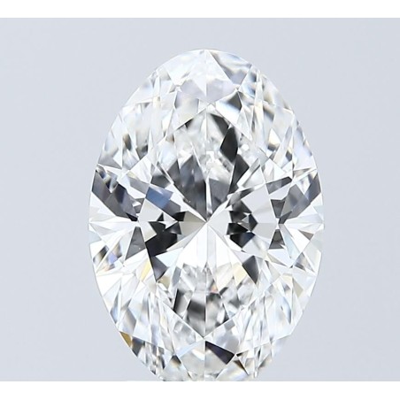 Diament laboratoryjny bezbarwny szlif owalny, 2.58ct, VVS2, D, IGI LG741581540