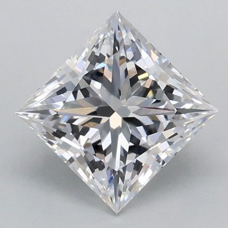 Diament laboratoryjny bezbarwny szlif princess, 1.09ct, VVS2, D, IGI LG724530343
