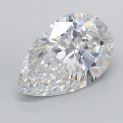 Diament laboratoryjny bezbarwny szlif gruszkowy, 2.09ct, VVS2, D, IGI LG724532207