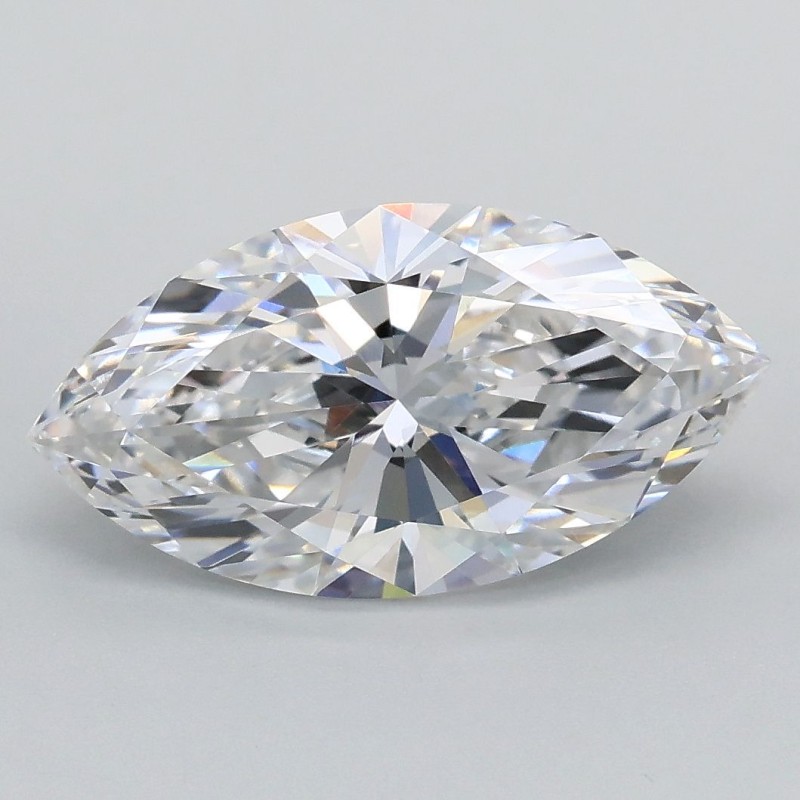 Diament laboratoryjny bezbarwny markiza, 2.09ct, VVS2, D, IGI LG724532279