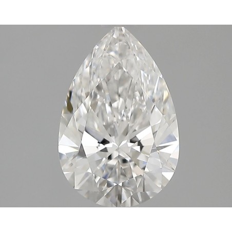 Diament laboratoryjny bezbarwny szlif gruszkowy, 1.59ct, VVS2, F, IGI LG555201881