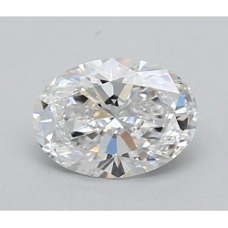 Diament laboratoryjny bezbarwny szlif owalny, 1.02ct, VVS2, D, IGI LG633466596