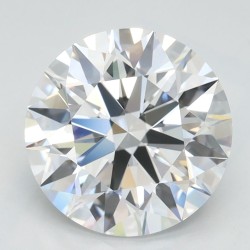 Diament laboratoryjny bezbarwny szlif okrągły, 2.61ct, VVS1, D, IGI LG718507220