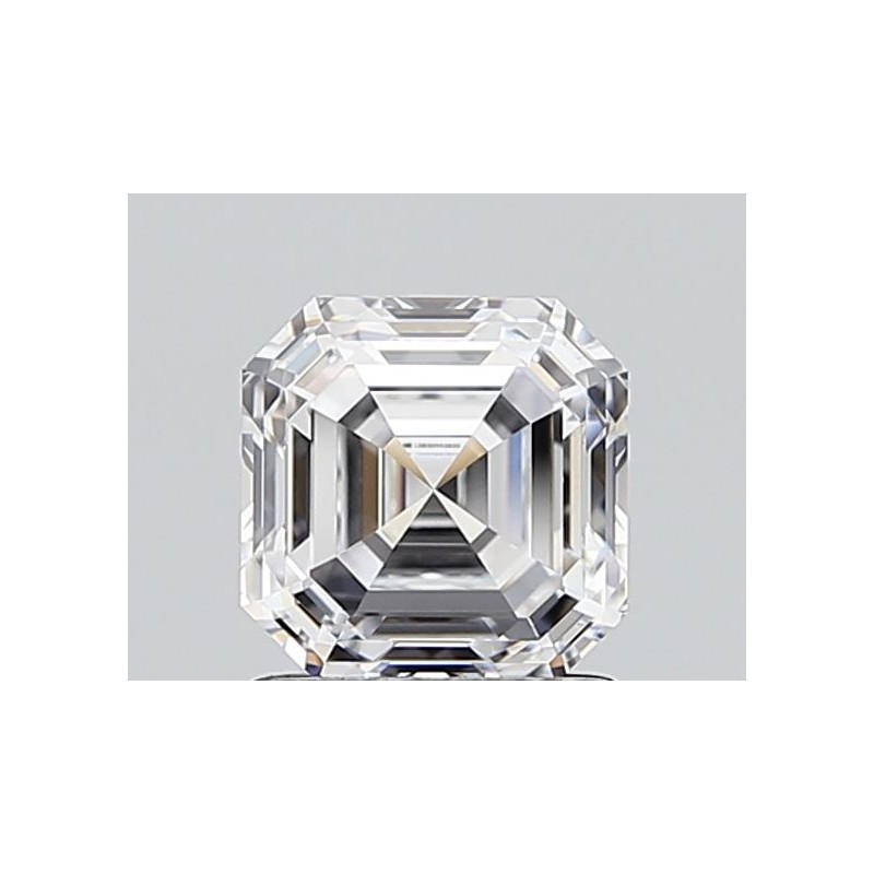 Diament laboratoryjny bezbarwny szlif szmaragdowy kwadratowy, 1.91ct, IF, D, IGI LG630443235