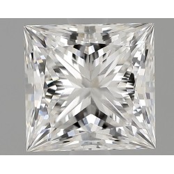 Diament laboratoryjny bezbarwny szlif princess, 1.58ct, VVS2, F, IGI LG555285790