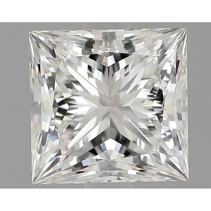 Diament laboratoryjny bezbarwny szlif princess, 1.58ct, VVS2, F, IGI LG555285790