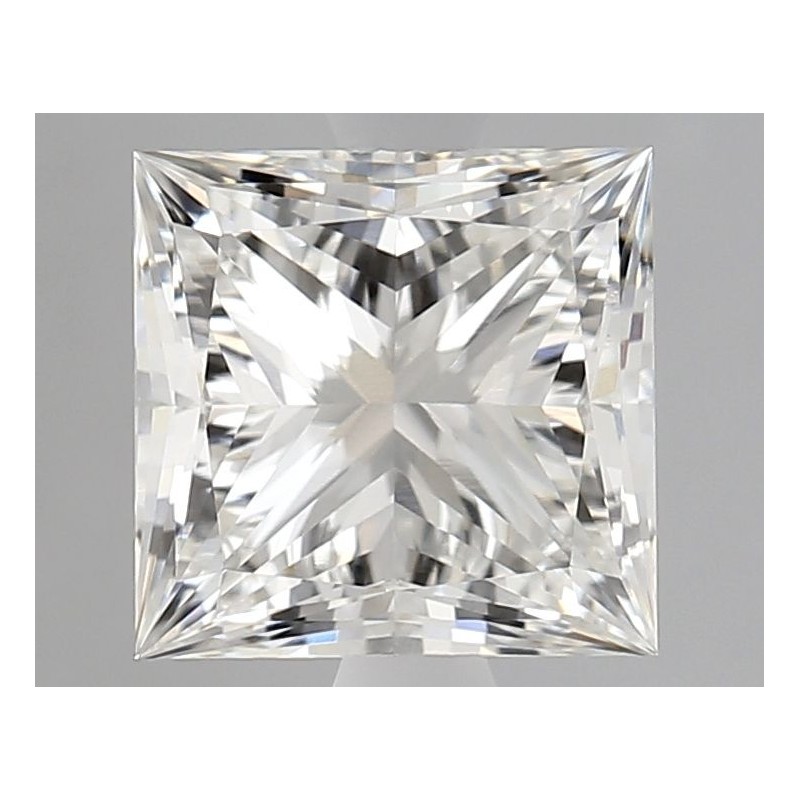 Diament laboratoryjny bezbarwny szlif princess, 2.2ct, VVS2, F, IGI LG555285636